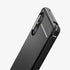 ACS02841 - Sony Xperia 1 III Case Rugged Armor in matte black showing the back